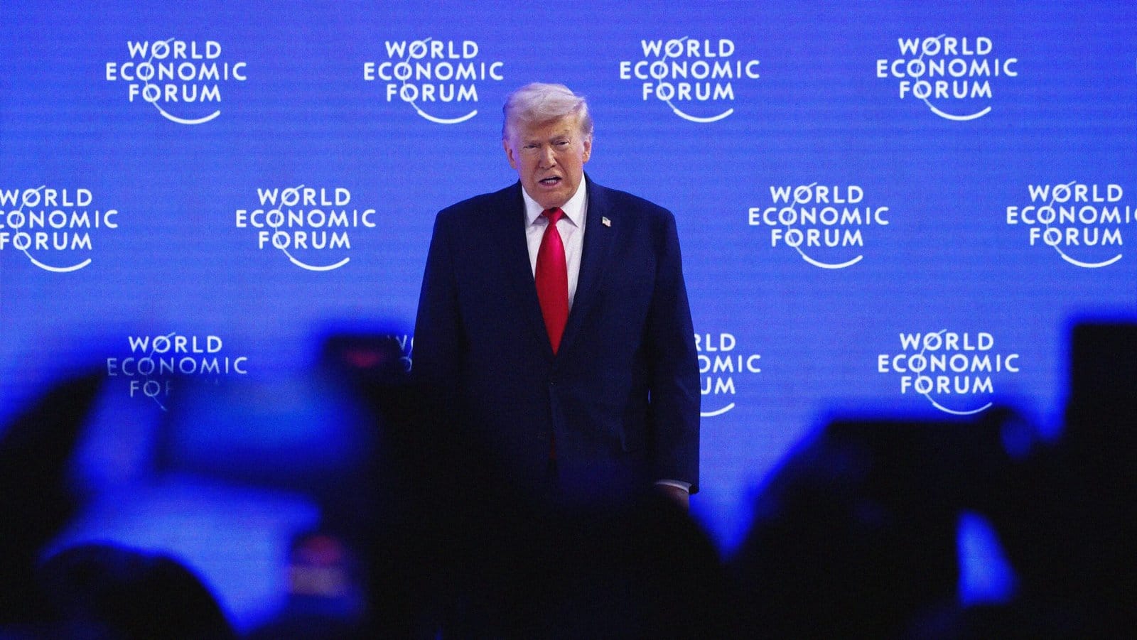 Trump Gives a Stump Speech at Davos