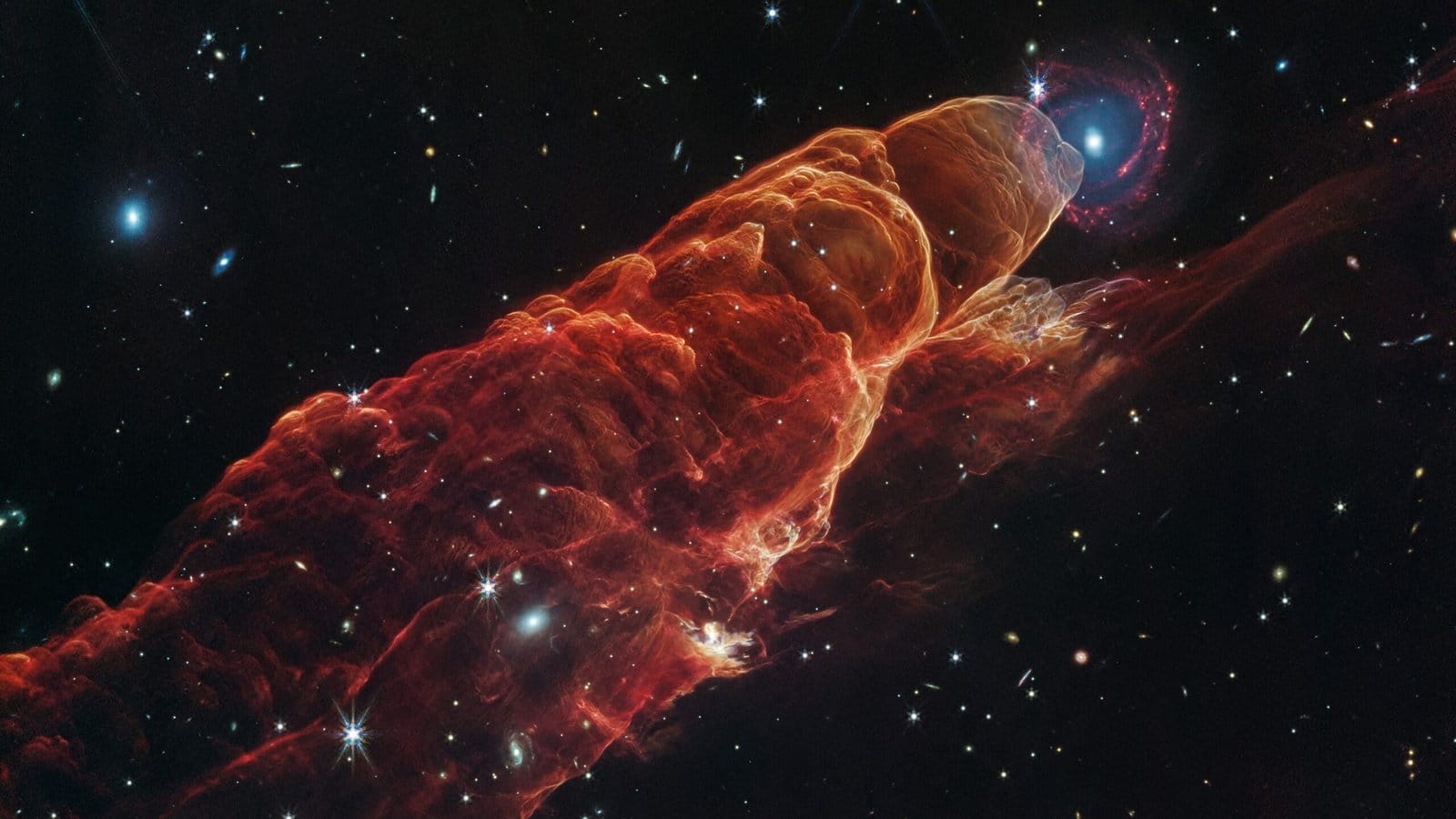 A Cosmic Tornado A Cosmic Tornado