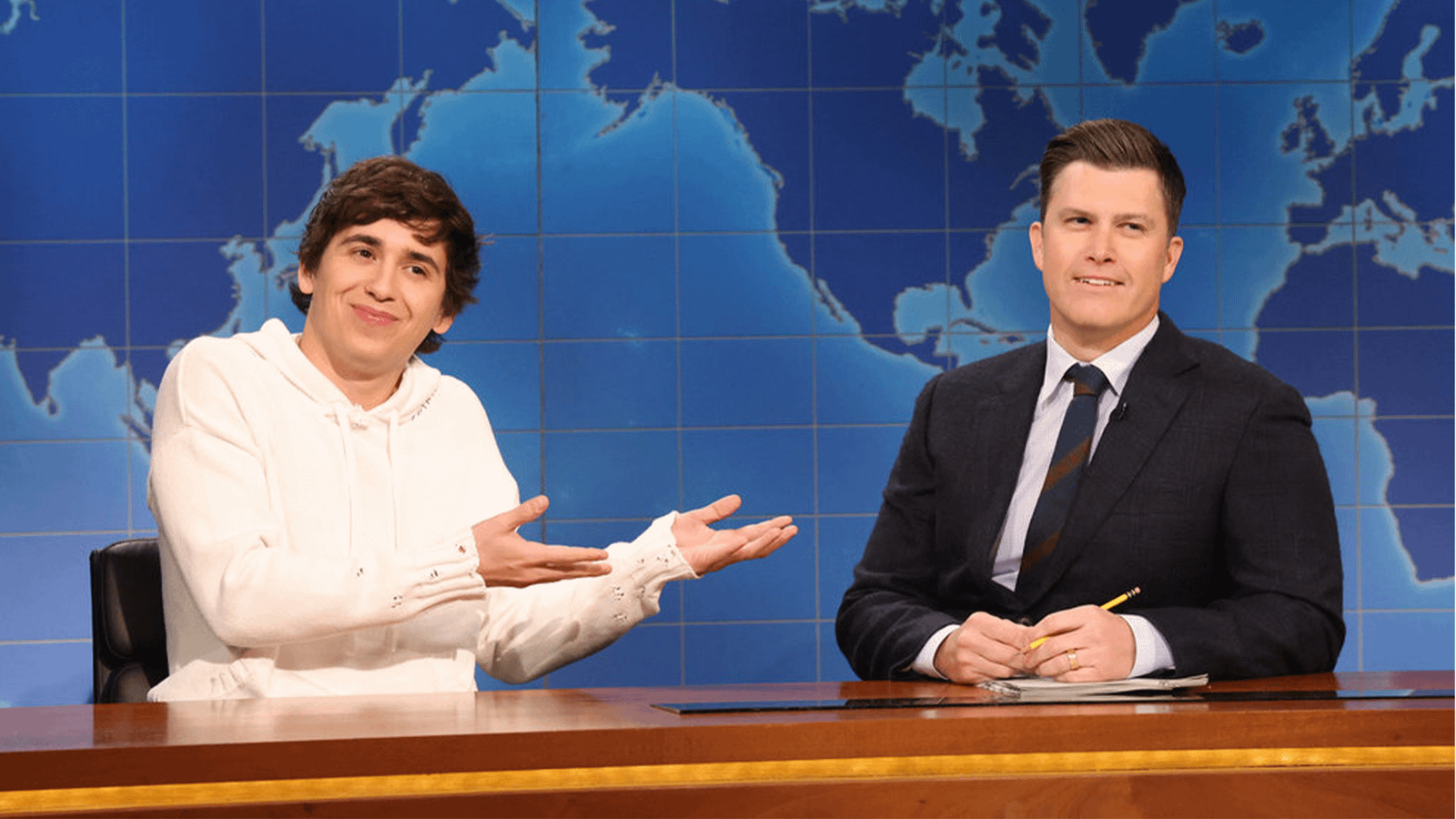 Time Comes for Colin Jost—And for All of Us Time Comes for Colin Jost—And for All of Us