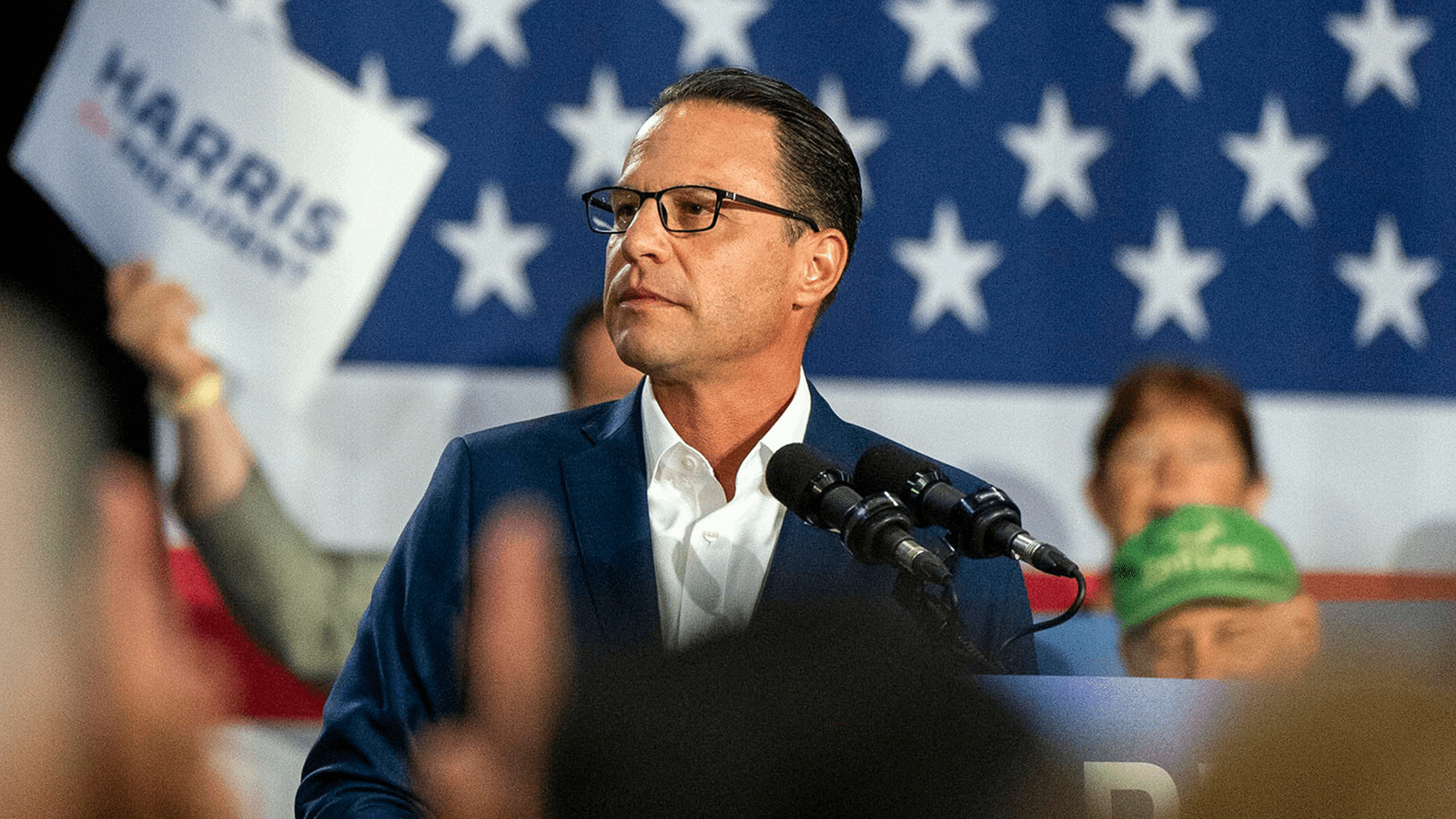 Harris’s Staff Questioned Whether Josh Shapiro Was an Israeli Double Agent