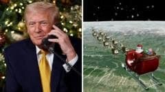 Where is Santa now? Trump answers kids’ Christmas calls to Norad tracker