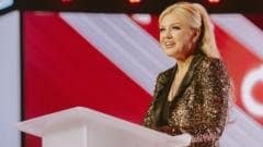 Erika Kirk endorses JD Vance for president at tense conservative event Erika Kirk endorses JD Vance for president at tense conservative event