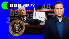 Ros Atkins on…President Trump’s year in numbers Ros Atkins on…President Trump’s year in numbers