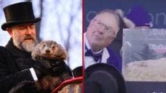 Watch: US and Canada at loggerheads after groundhogs disagree Watch: US and Canada at loggerheads after groundhogs disagree