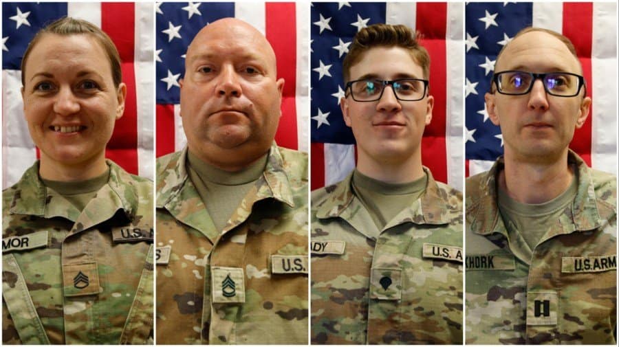 Army identifies 4 of 6 killed in drone attack in Kuwait​ Army identifies 4 of 6 killed in drone attack in Kuwait​