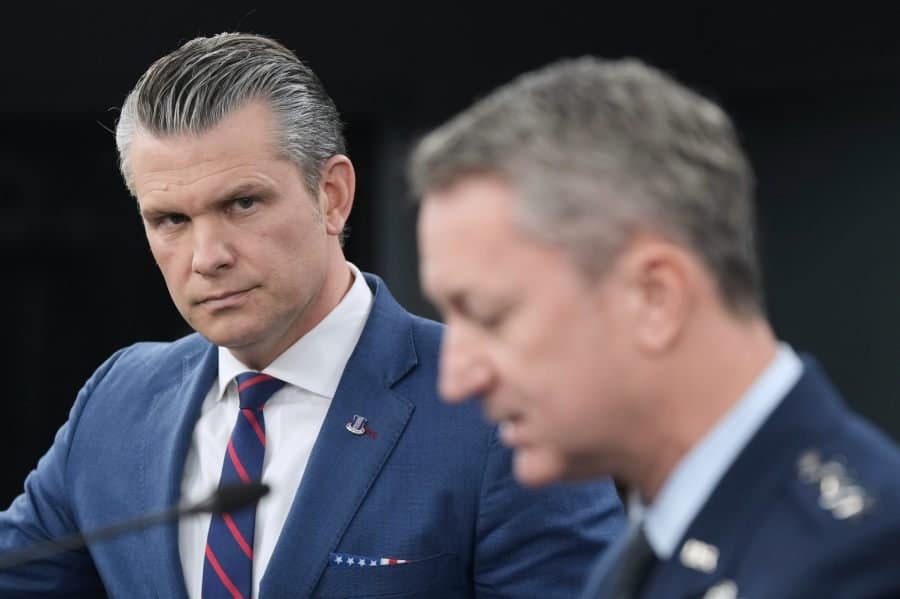 Watch live: Hegseth, Caine give remarks in wake of Iran strikes​ Watch live: Hegseth, Caine give remarks in wake of Iran strikes​