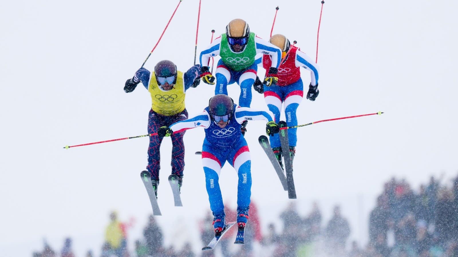 Winter Olympics Photo of the Day: Cross Jump Winter Olympics Photo of the Day: Cross Jump