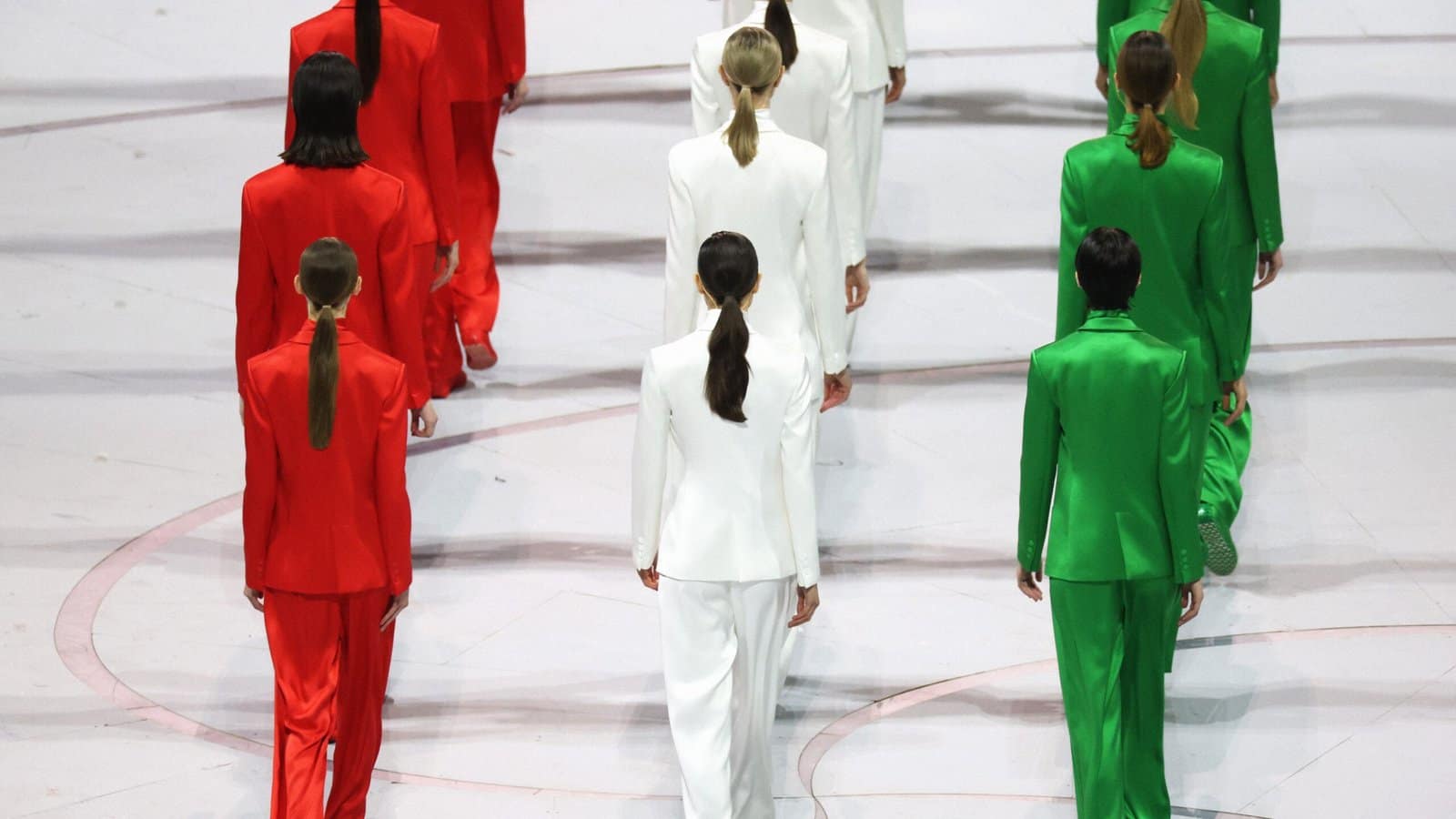 A Very Retro Olympics Opening Ceremony