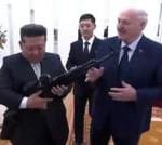 Belarus leader gifts rifle to North Korea’s Kim as they sign friendship treaty